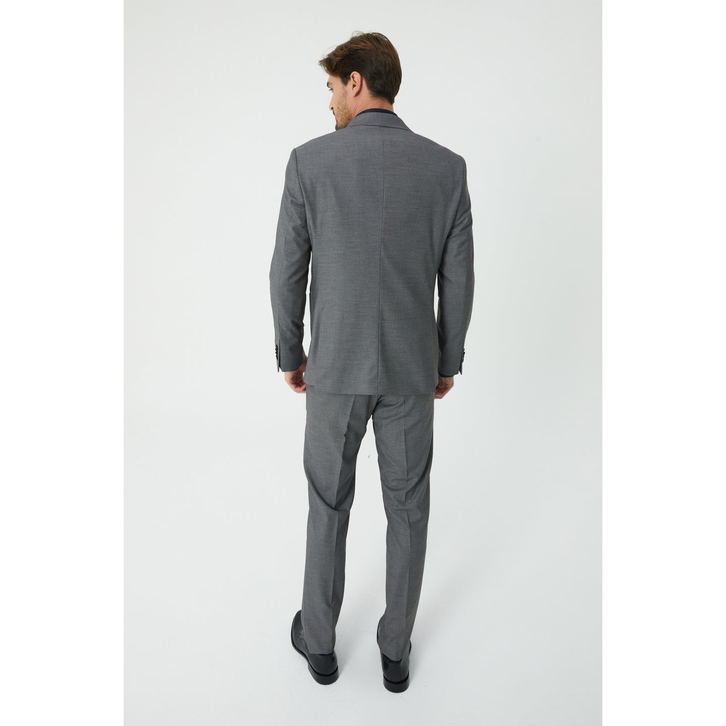 Light Grey Three-Piece Suit